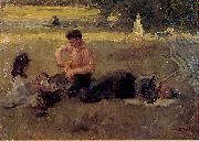 Isaac Israels, Bois de Boulogne